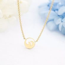 Women Ocean Wave Pendant