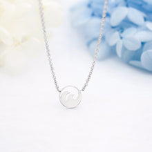 Women Ocean Wave Pendant
