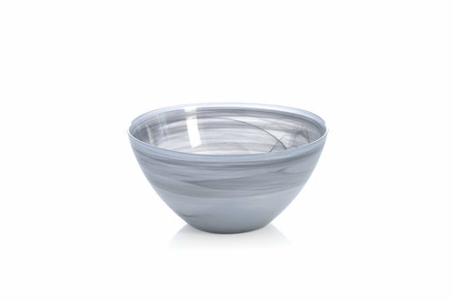MEDIUM POLISHED ALABASTER ROUND BOWL, STONE