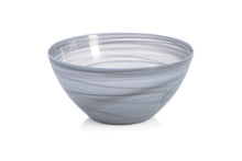 LARGE POLISHED ALABASTER ROUND BOWL, STONE