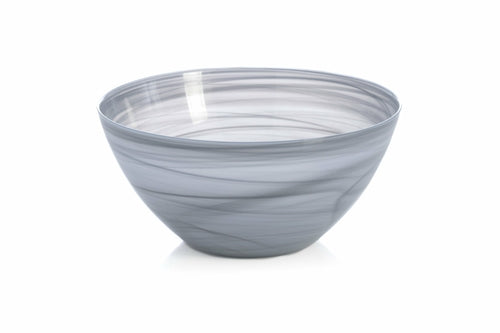 LARGE POLISHED ALABASTER ROUND BOWL, STONE