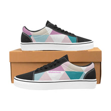 Women Shoes- Triangle Women's Lace-Up Wakerlook Canvas Shoes
