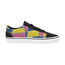Men Shoes- Wakerlook Men's Lace-Up Canvas Shoes