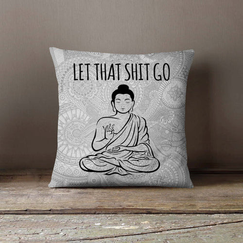 Relax Buddha Yoga Meditation Pillowcase Decorative