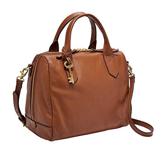 Fossil Fiona Satchel Handbag, Medium Brown – Lola's Products