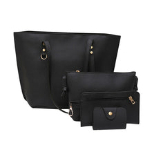 4Pcs Women's Leather handbag