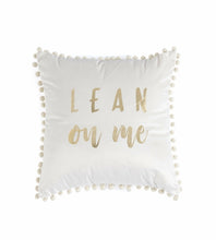 LEAN ON ME PILLOW, IVORY