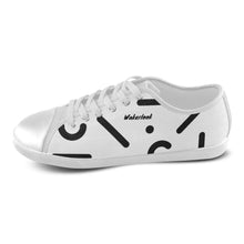 Men Sneakers- White Canvas Wakerlook Men's Shoes