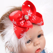 Girls Headband- Christmas Infant -Kids -Baby Girls Headband