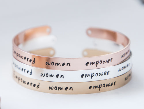 Copper Bracelet- Empower Women Jewelry
