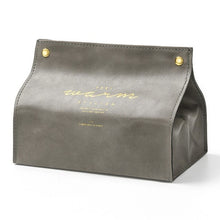 Leather Tissue Box Case