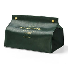 Leather Tissue Box Case