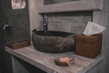 HONEY RATTAN TISSUE BOX