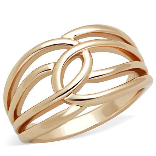 Women Stainless Steel No Stone Rings TK1696