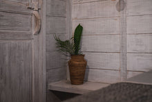 HONEY RATTAN DECOR VASE- Made by Talented Women Artisans in Bali