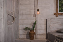 HONEY RATTAN DECOR VASE- Made by Talented Women Artisans in Bali