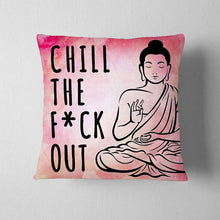 Decorative Zen-Buddha Decor Throw Pillow Cover