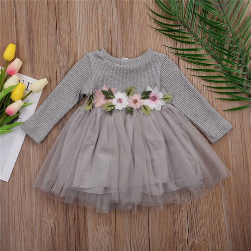 Pretty Girl -Flower -Princess -Lace Tutu Dress