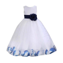 Beautiful Girl Princess Dress with Sashes Bow -Sizes 2T-6