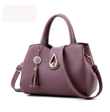 Women Handbag Tassel-Leather-LB752