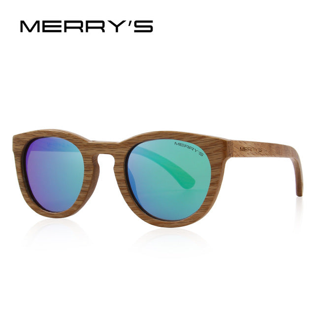 Unisex Wooden Sunglasses -100% UV Protection