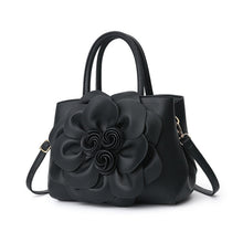 Women Leather Hand Bag- Flower Design