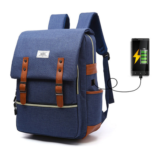 USB Smart Backpack-Large Capacity-Computer Bag